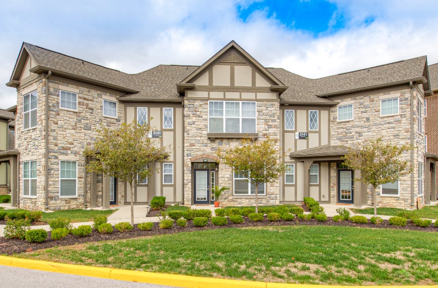 Sylvania townhomes with separate entrances.